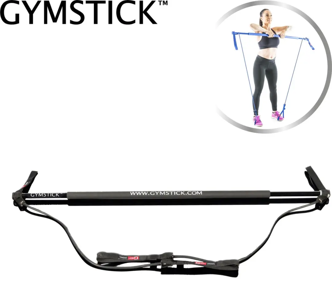 Gymstick Original 2.0 Zwart - Weerstandstraining 1-20kg