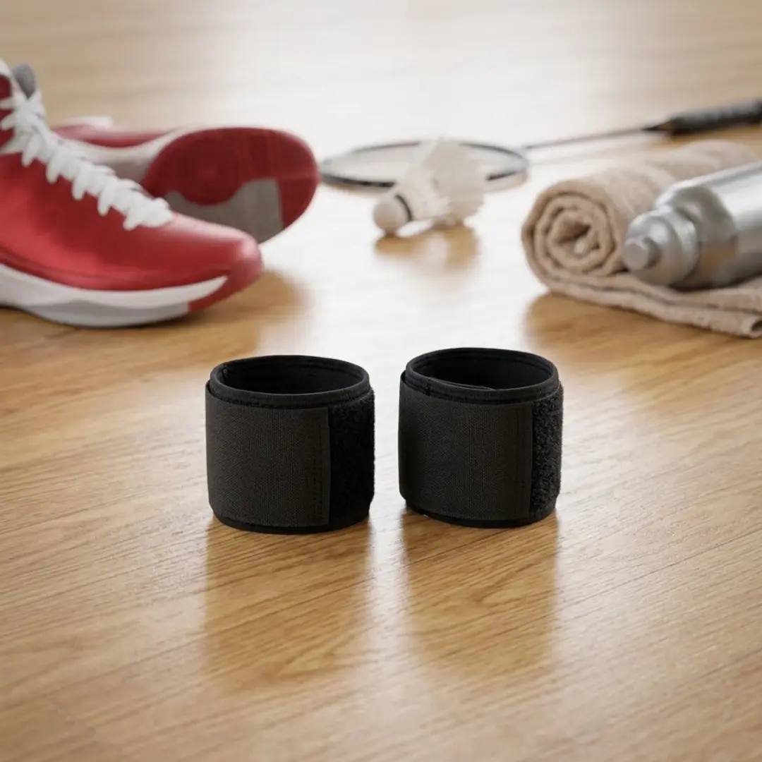 NuveX Elastische Sokophouders - 2 Stuks - Zwart