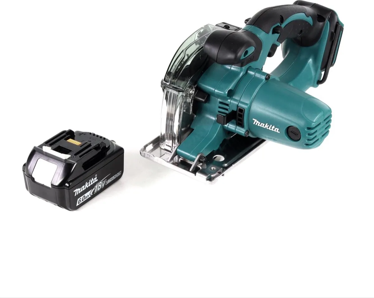 Makita DCS 552 G1 Metaalhandcirkelzaag 136mm - 18V - 6,0Ah - met accessoires - afbeelding 4 van 5