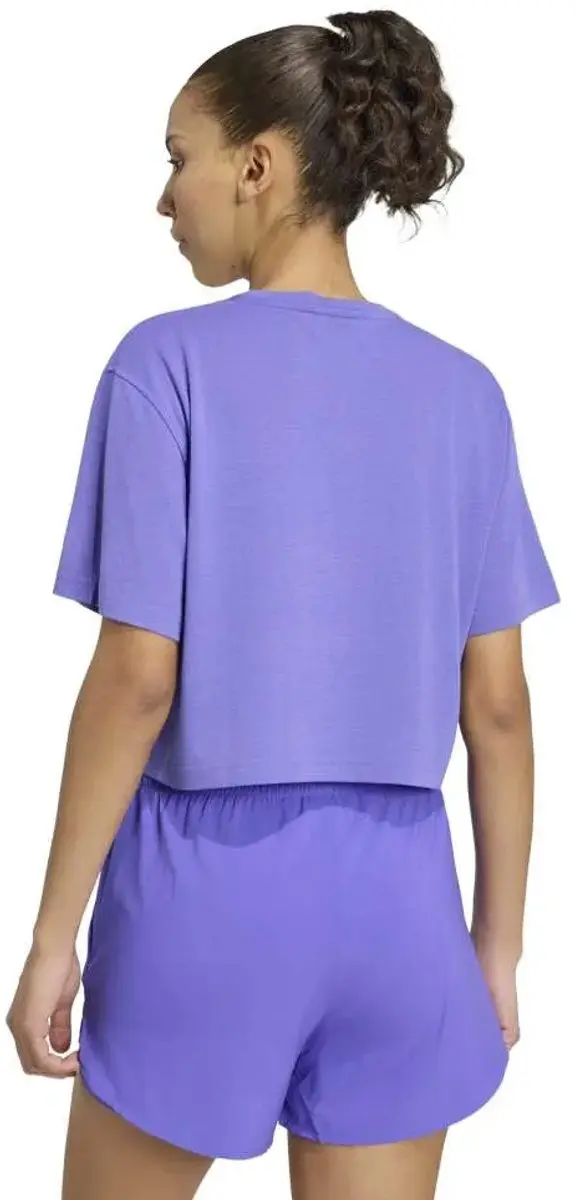 Adidas Train Essentials Boxy Workout T-shirt - Paars XS