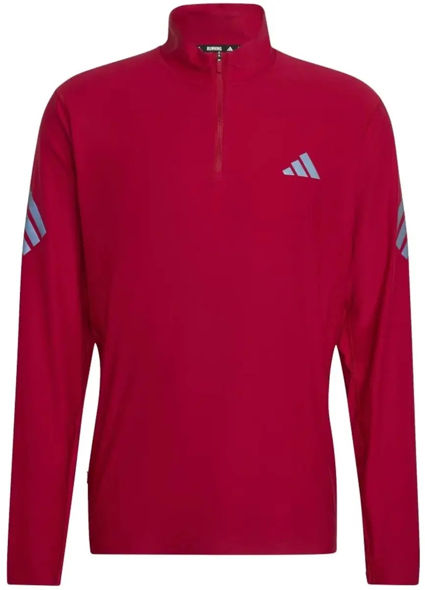 Adidas Adi365 Iconic Sweatshirt - Halve Rits - Team Victory Red