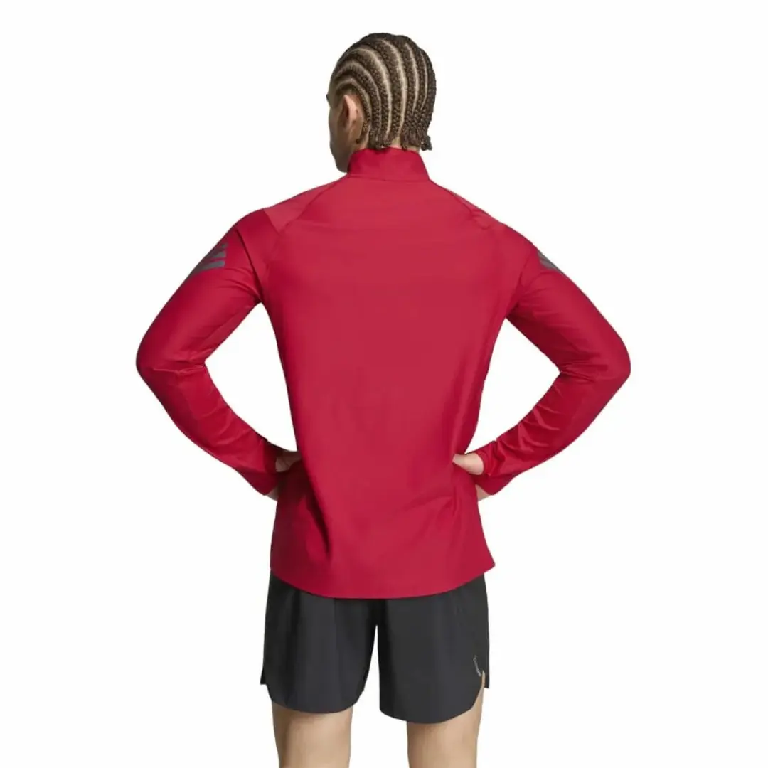 Adidas Adi365 Iconic Sweatshirt - Halve Rits - Team Victory Red