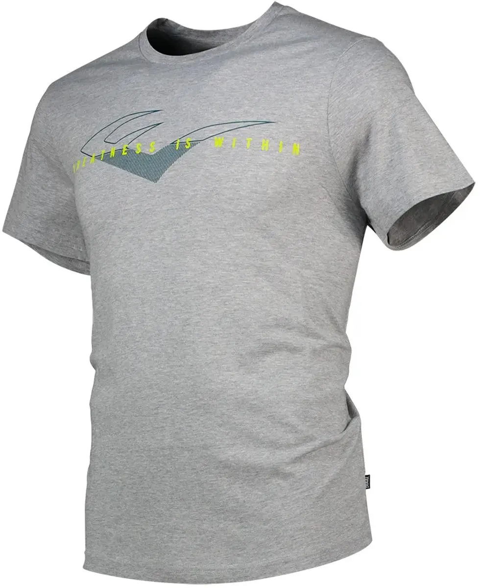 Everlast Jersey T-shirt Grijs S - afbeelding 6 van 6
