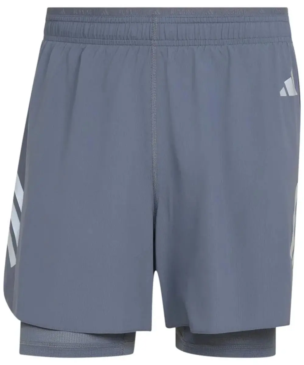 Adidas Adi365 Formotion 2in1 Korte Broek - XL - Blauw/Grijs