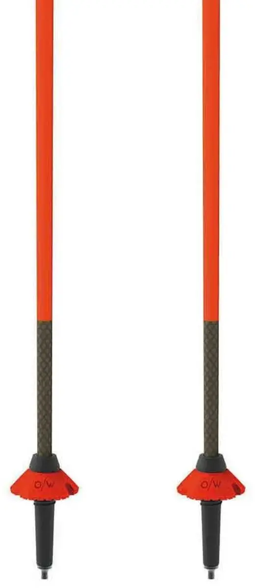 Fischer RD 13 Carbon Ski Stokken 135cm - Oranje