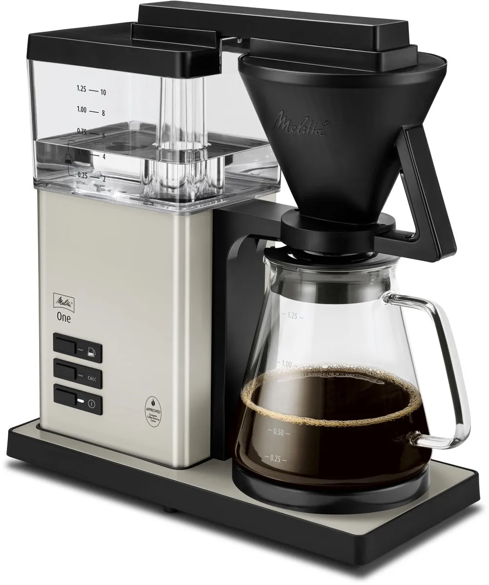 Melitta ONE 1031-03 Koffiezetapparaat - 10 Kopjes 1,25L - Wit - afbeelding 2 van 3