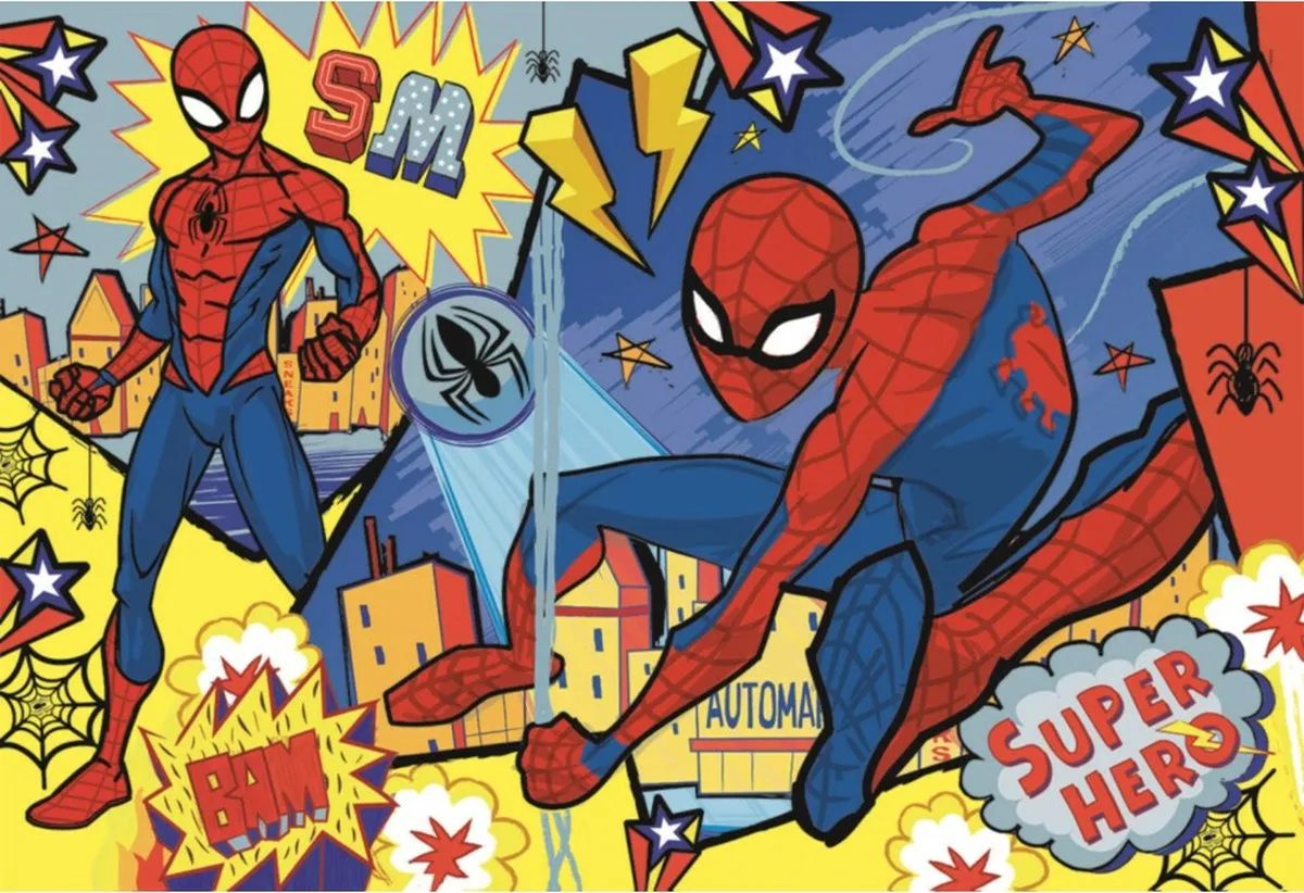 Clementoni Marvel Spiderman Maxi Puzzel 24 Stukjes - Multicolor