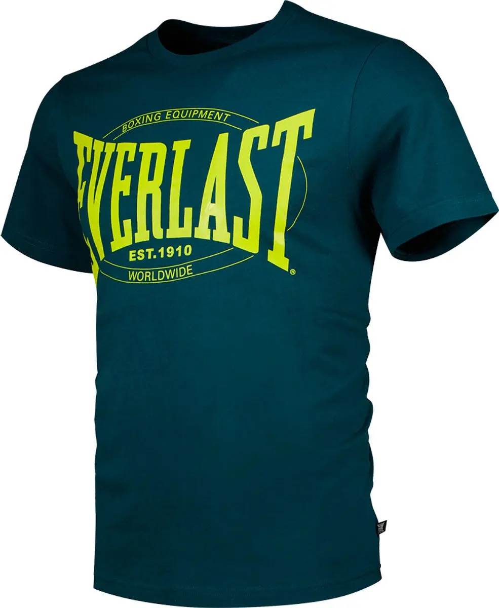 Everlast Jersey T-shirt Blauw XL