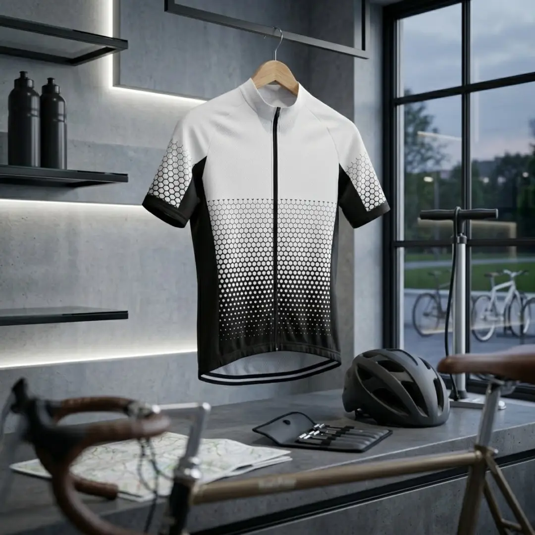 NUVEX Wielren Shirt Heren Korte Mouw Wit - XL