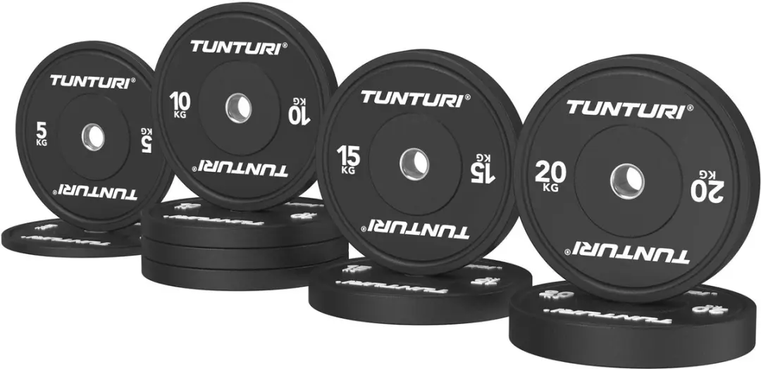 Tunturi Platinum Halterschijven 120kg