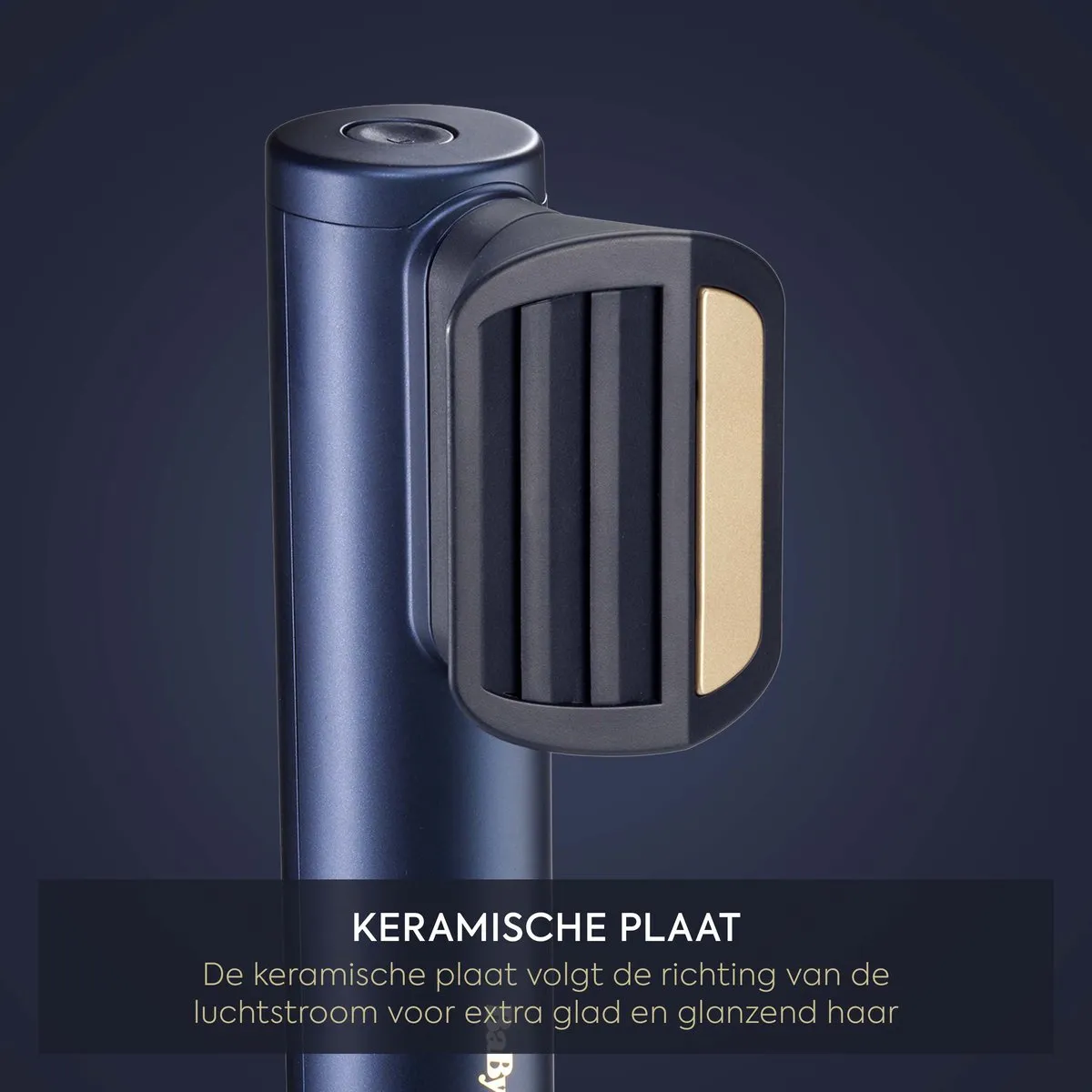 Babyliss Air Wand ACAS6550FLY Opzetstuk - Donkerblauw