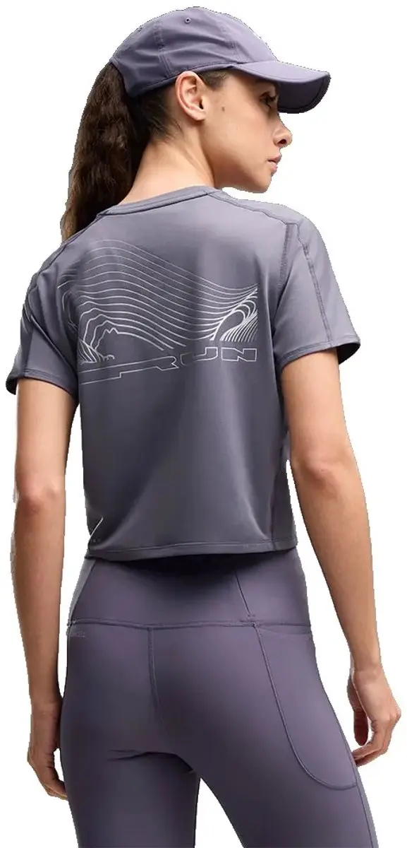 PUMA Brightstride Cloudspun T-shirt - Grijs L