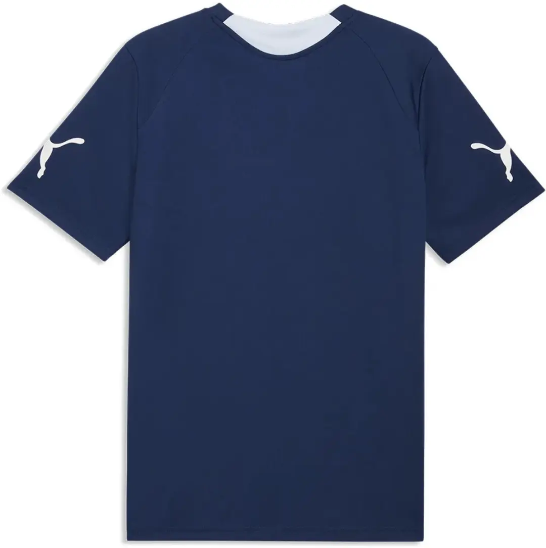 PUMA Individualfinal T-shirt - XS - Mint Jelly/Glowing Red/Deep Blue