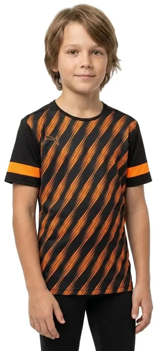 PUMA Attacanto Graphic T-shirt - 116/122 - Zwart