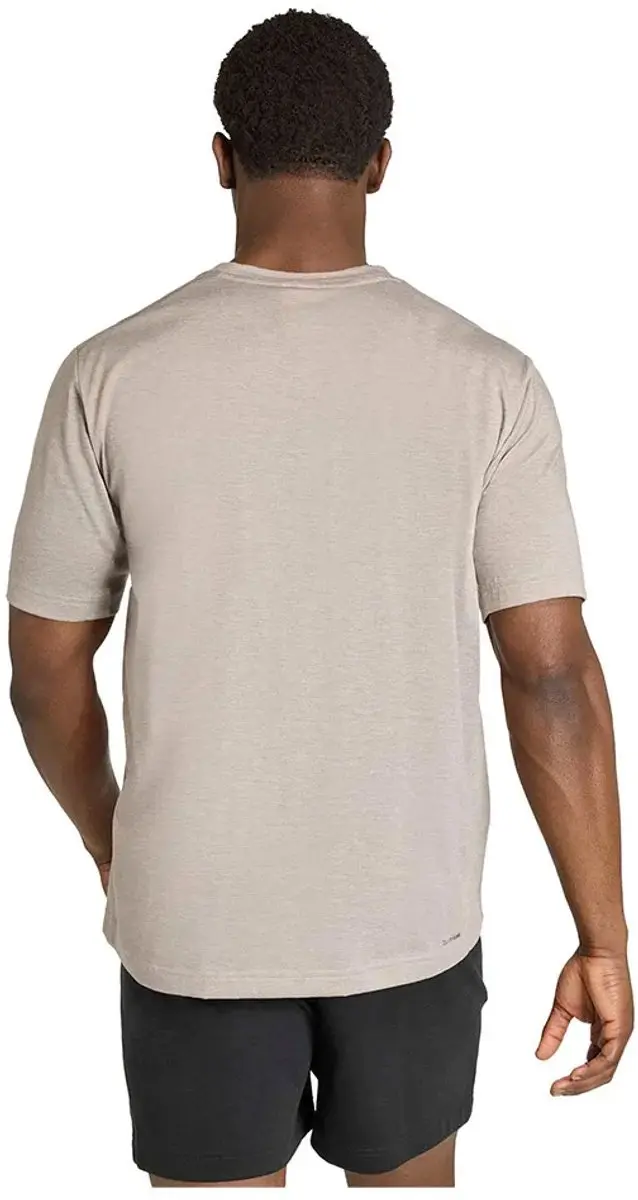 adidas Workout Essentials Shirt Heren S - Grijs/Zwart