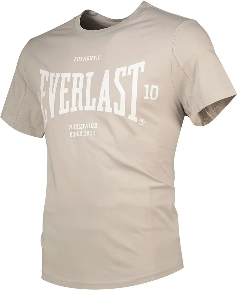 Everlast Dye T-shirt Korte Mouwen Beige S