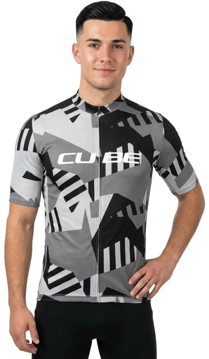 Cube Cmpt Classic Wielertrui - M - Grijs - afbeelding 2 van 2