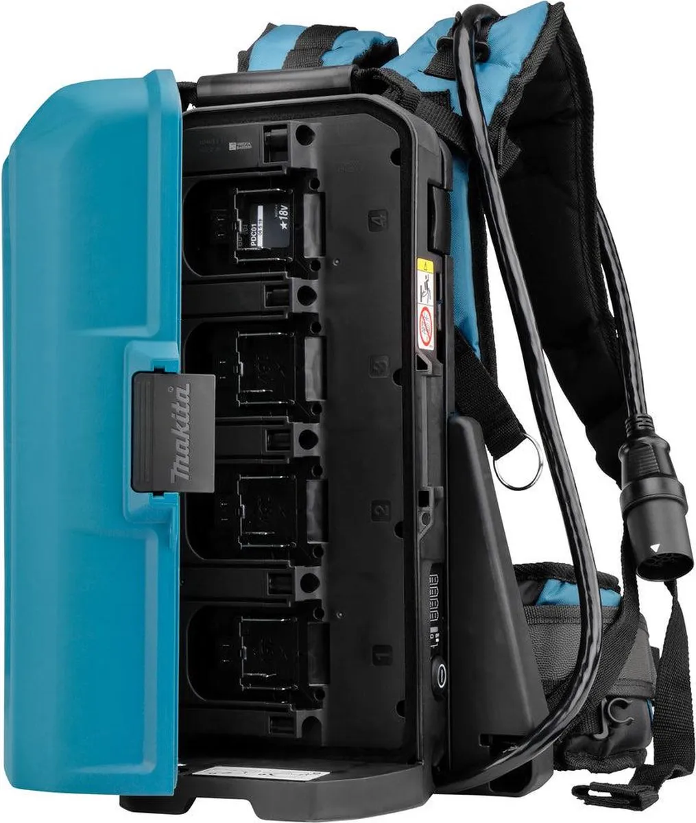 Makita PDC01 Ruggedragen Accustation PDC01X1 - 4x BL1850B 5000mAh
