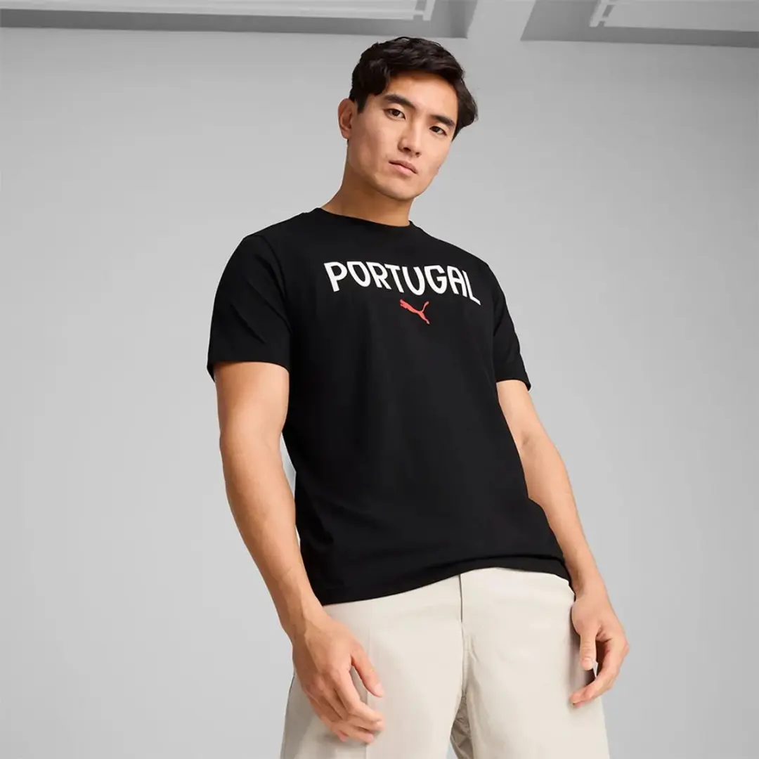 PUMA Portugal Football Energy T-shirt XL - Zwart