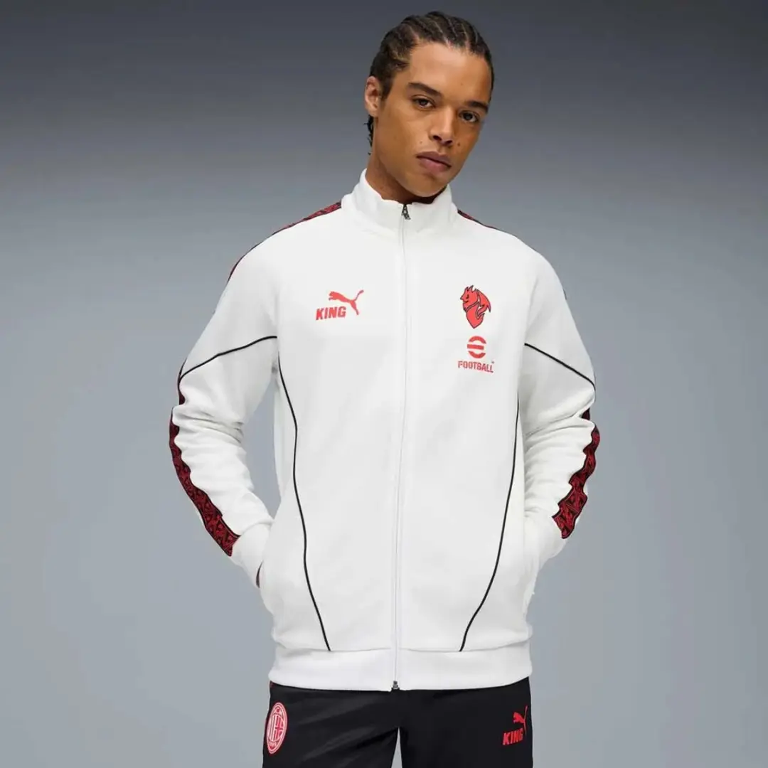 PUMA AC Milan King Anthem Jas - M - Wit