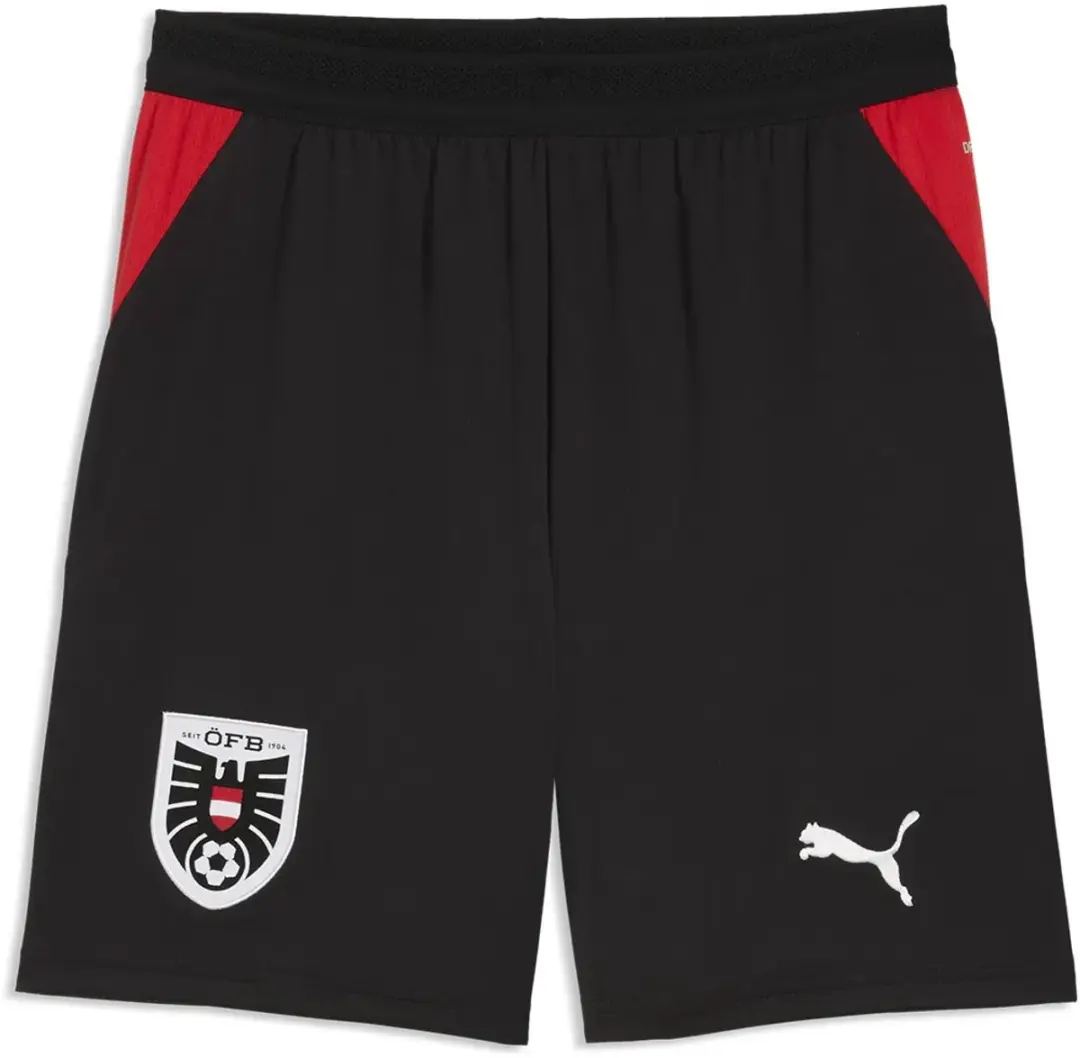 PUMA Austria 25/26 Replica Korte Broek M - Zwart