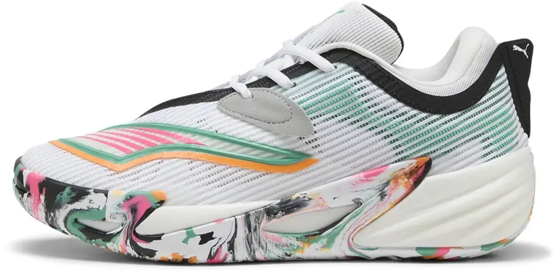 PUMA All-Pro Nitro 2 Basketbalschoenen - Wit - EU 42