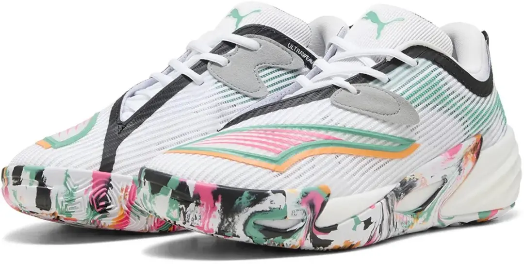 PUMA All-Pro Nitro 2 Basketbalschoenen - Wit - EU 42