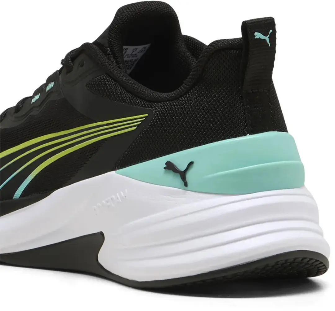 PUMA Action Pro Tr Schoenen - 37.5 - Zwart/Intense Mint