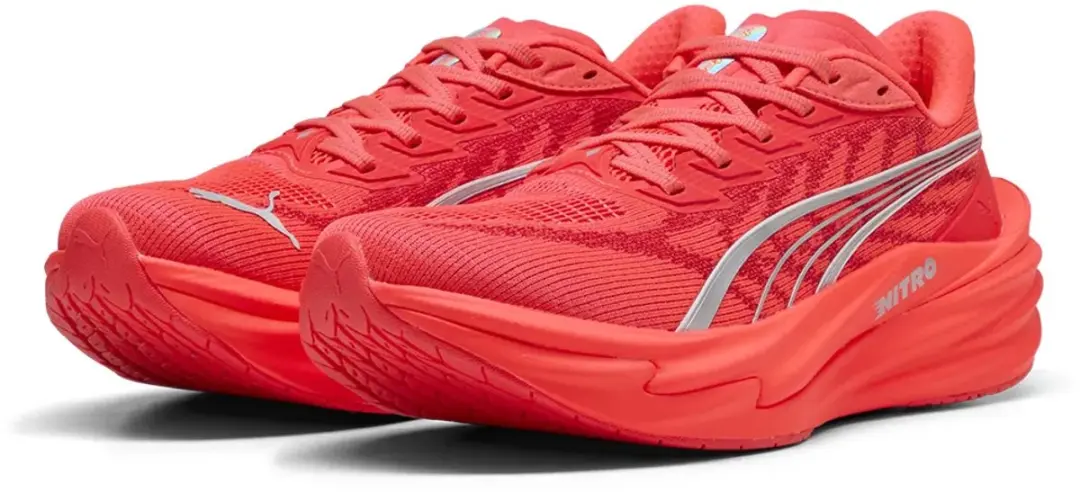 PUMA Deviate Nitro 4 Hardloopschoenen - Rood - EU 42