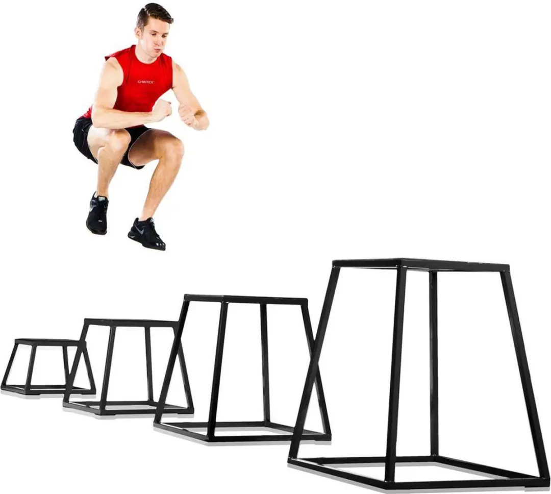 Gymstick Plyobox 45cm - Zwart