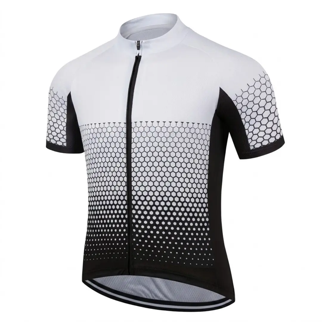 NUVEX Wielren Shirt Heren Korte Mouw M - Wit