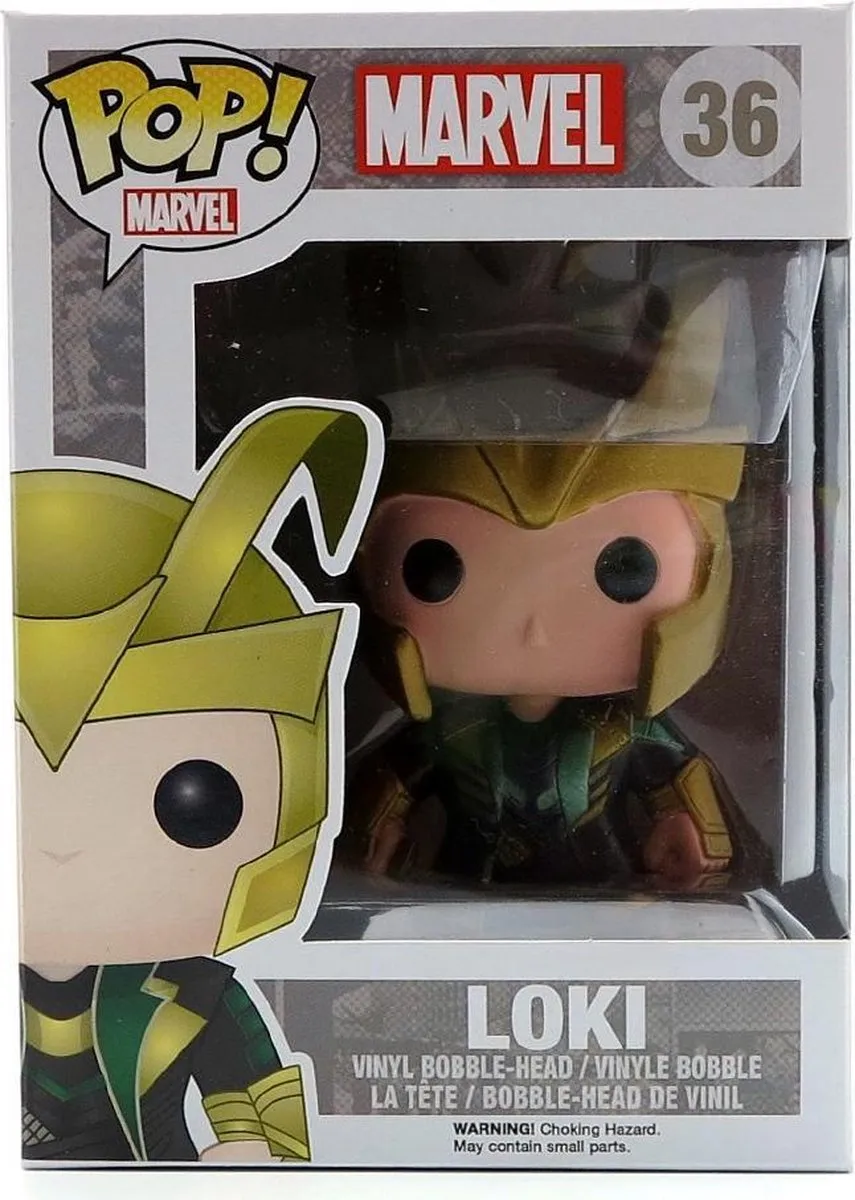 Funko Marvel Bobblehead Loki Helmet Thor - Multi