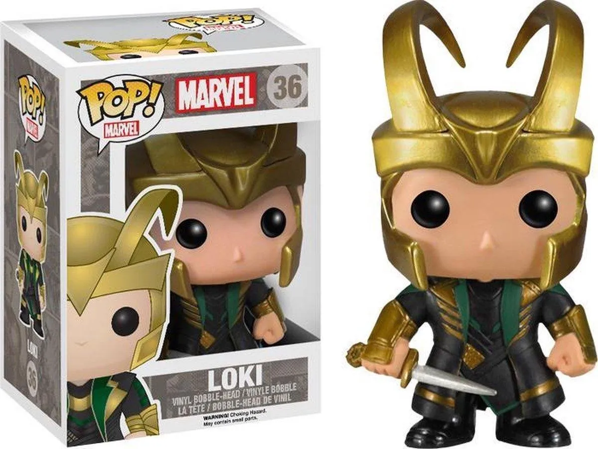 Funko Marvel Bobblehead Loki Helmet Thor