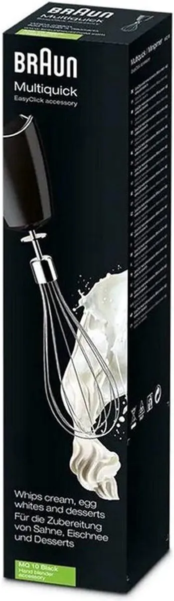Braun MQ 10 BK Garde - Zwart