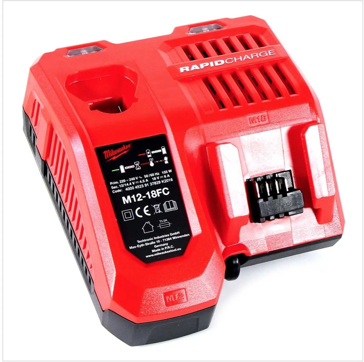 Milwaukee M12-18 FC Universele Snellader 4932451079