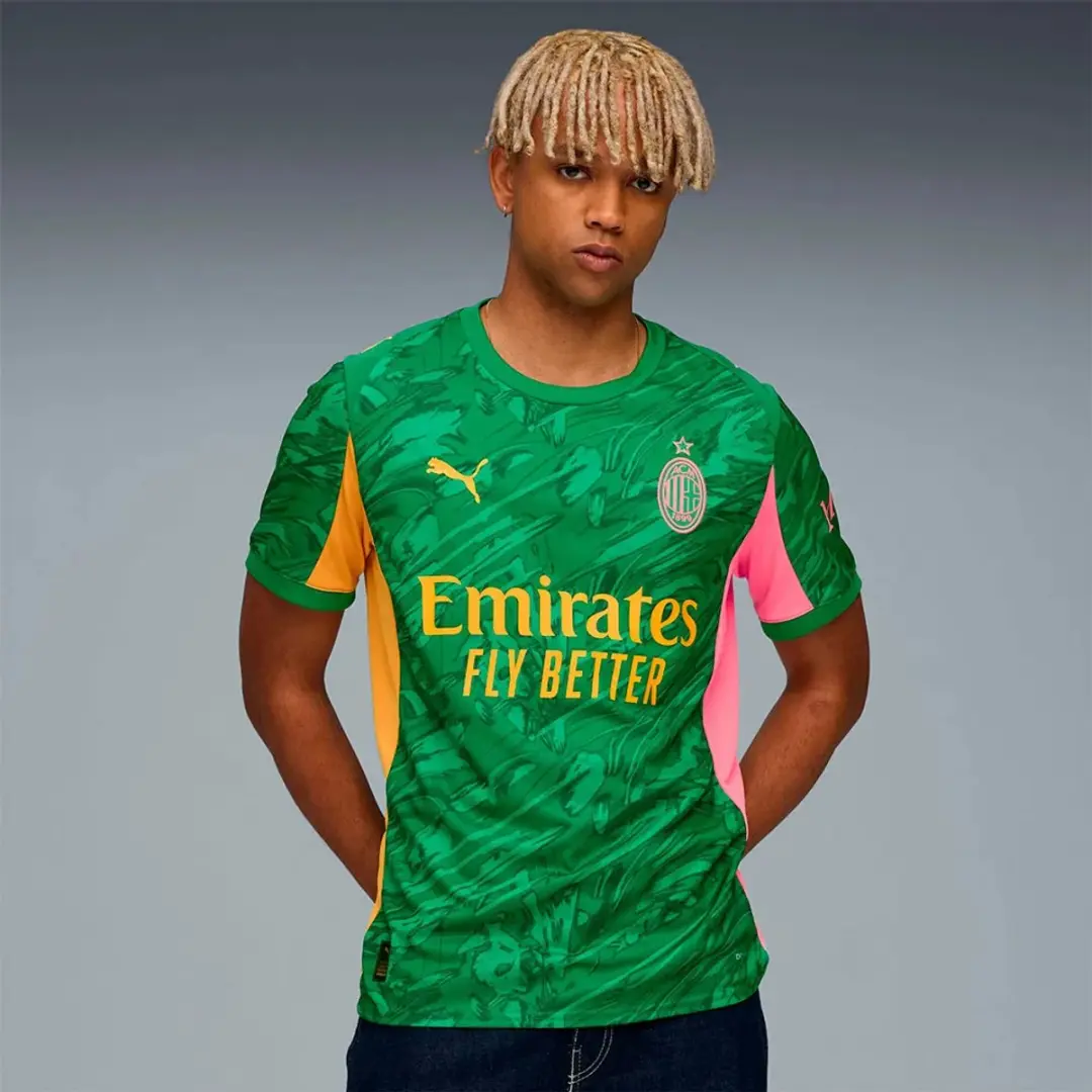 PUMA AC Milan 25/26 Replica Doelman T-shirt - Archive Green XL