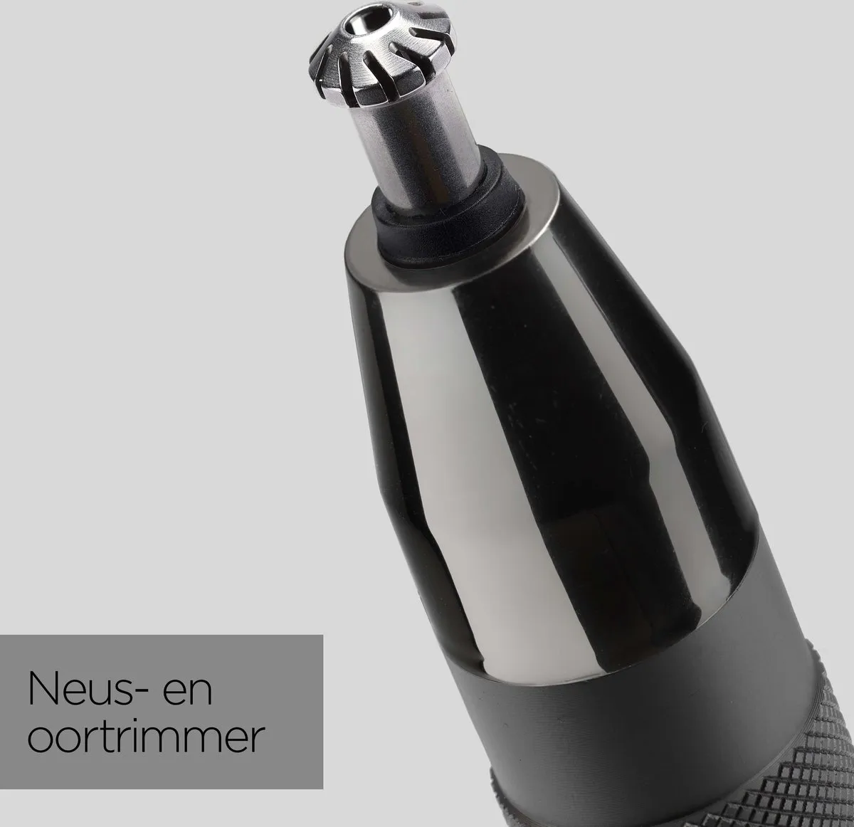 Babyliss Super-X Metal Series E111E Precisietrimmer - Neus/Wenkbrauw - Zwart Chroom