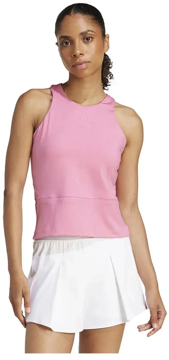 Adidas Y Midi Mouwloos T-shirt Roze XS