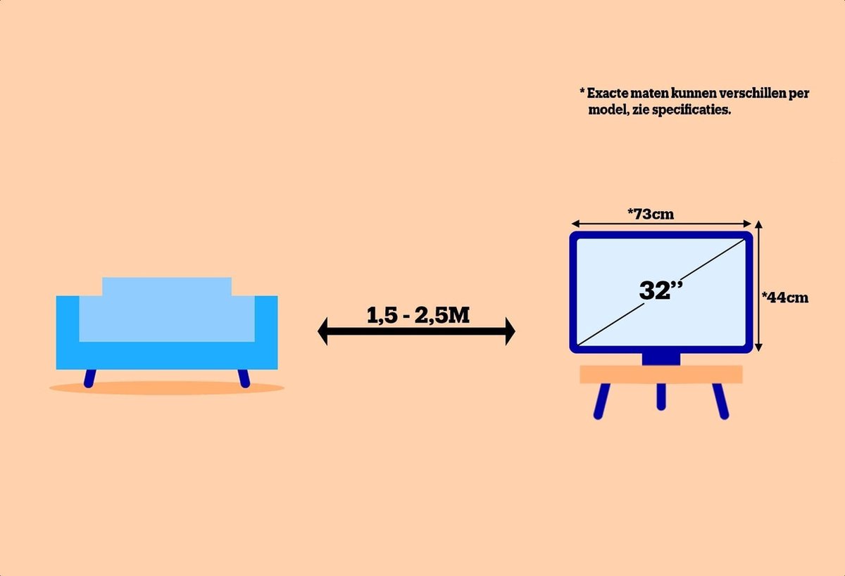 Samsung UE32T4005 - 32 inch - Full HD LED - 2020 - Buitenlands model
