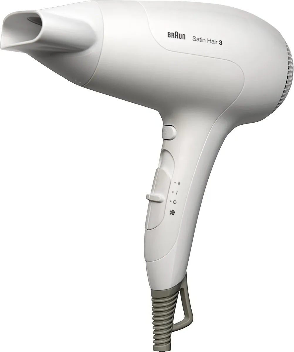 Braun Satin Hair 3 BRHD380E Föhn - 2000W - Zwart