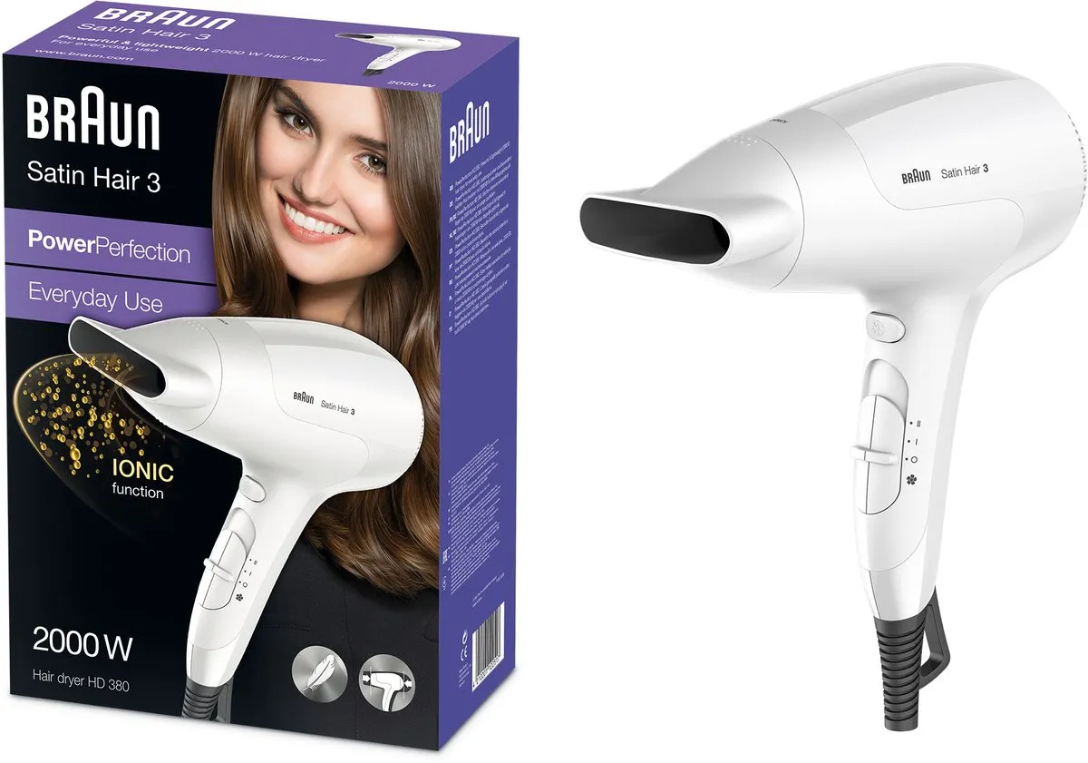 Braun Satin Hair 3 BRHD380E Föhn