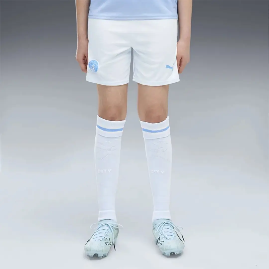 PUMA Manchester City FC 26/27 Thuis Shorts Junior - Icy Blue