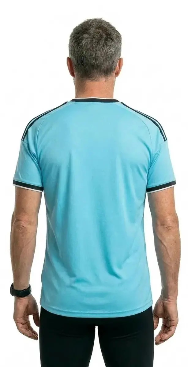 Adidas Referee 26 T-shirt - S - Bright Cyan/Black