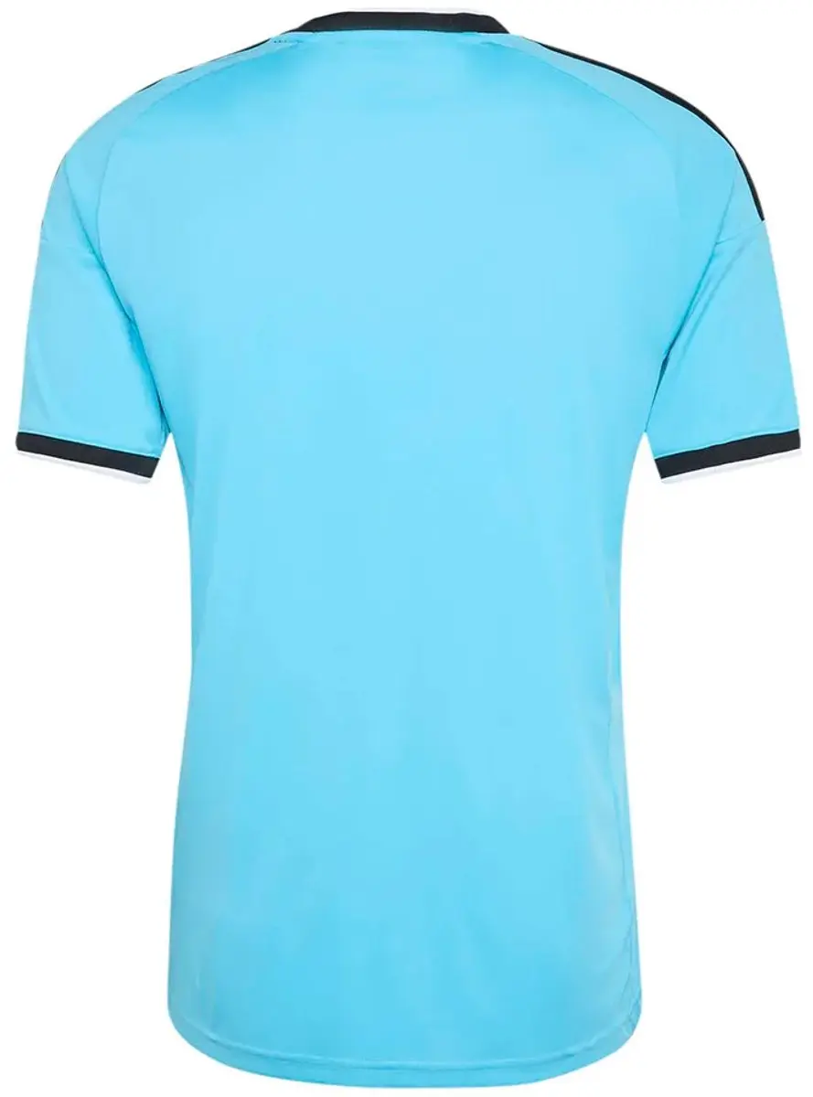 Adidas Referee 26 T-shirt - S - Bright Cyan/Black