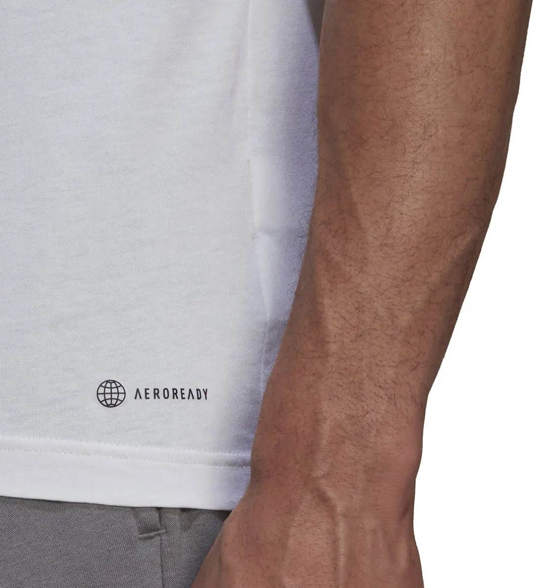 adidas Entrada 22 T-Shirt Heren H57540 - Wit - afbeelding 6 van 6