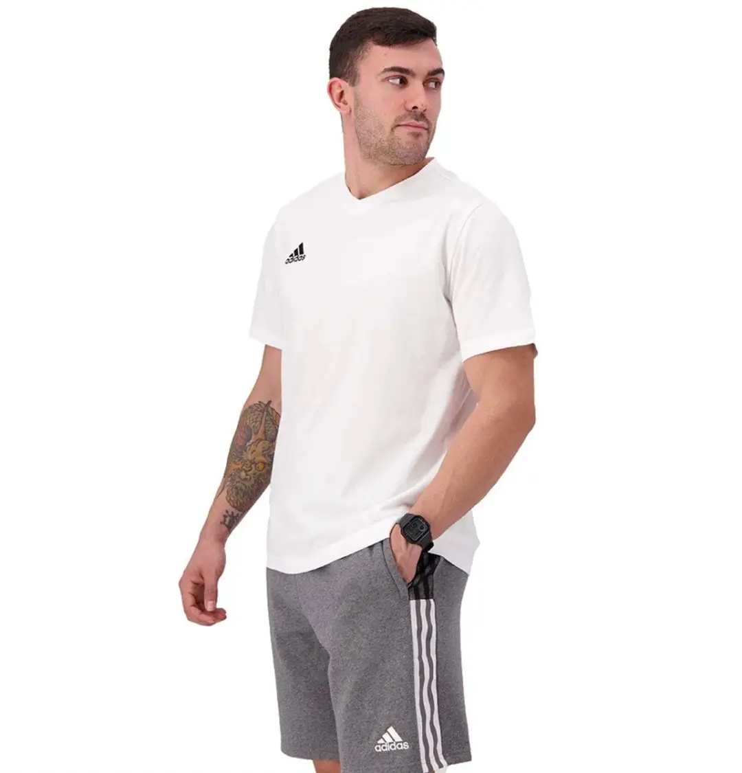 adidas Entrada 22 T-Shirt Heren H57540 - Wit