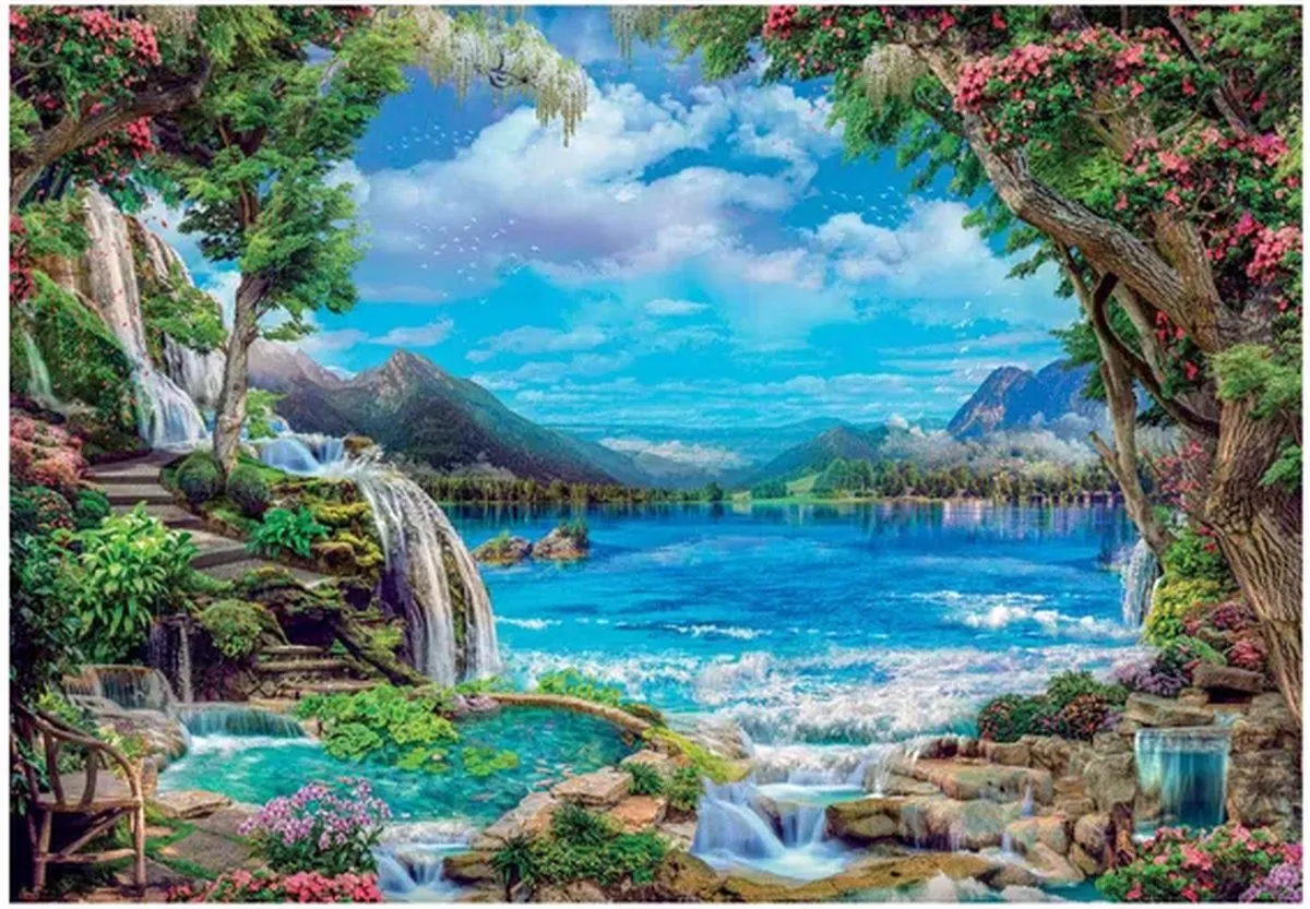 Clementoni Paradise on Earth Puzzel 2000 Stuks - Multicolor