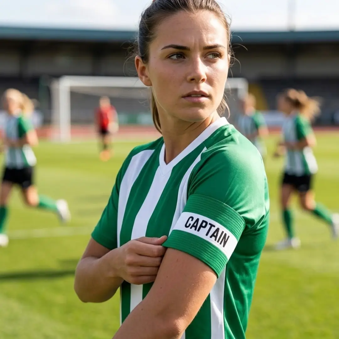NUVEX Captain Armband Groene - 12,5cm