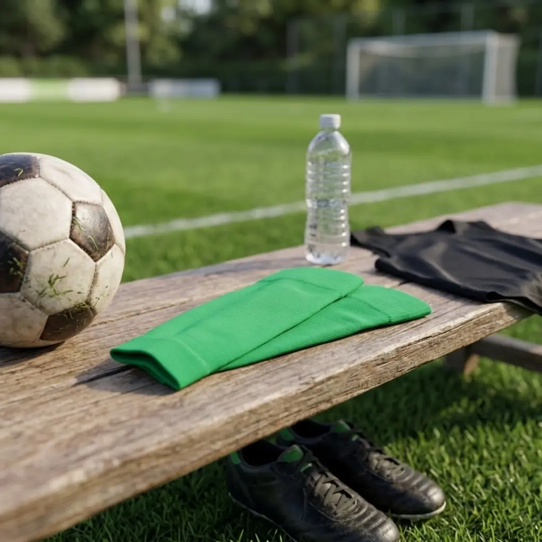 NUVEX Compressie Voetbalsokken Donkergroen - One Size - afbeelding 5 van 6