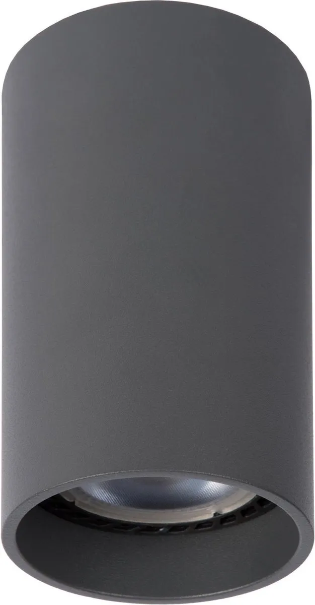 Lucide DELTO Plafondspot Ø5,5cm - LED Dim to Warm - Grijs